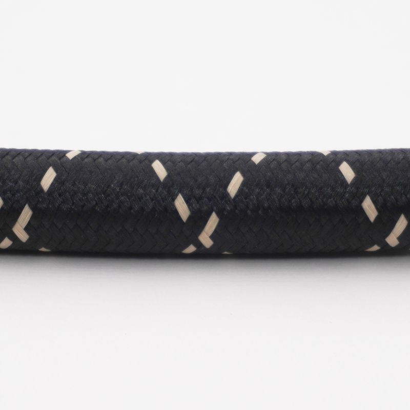 Nylon Braided Hose Sample - Double Teak - X3181011