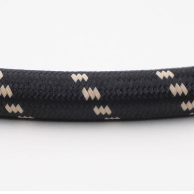 Nylon Braided Hose Sample - Triple Teak - X3181012