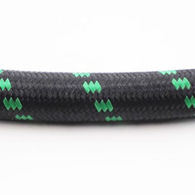 Nylon Braided Hose Sample - Triple Green - X3181020