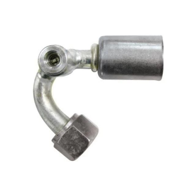 Standard Barrier 135° Beadlock Hose End Fittings w/ Service Port, Size: #10 35543-VUG
