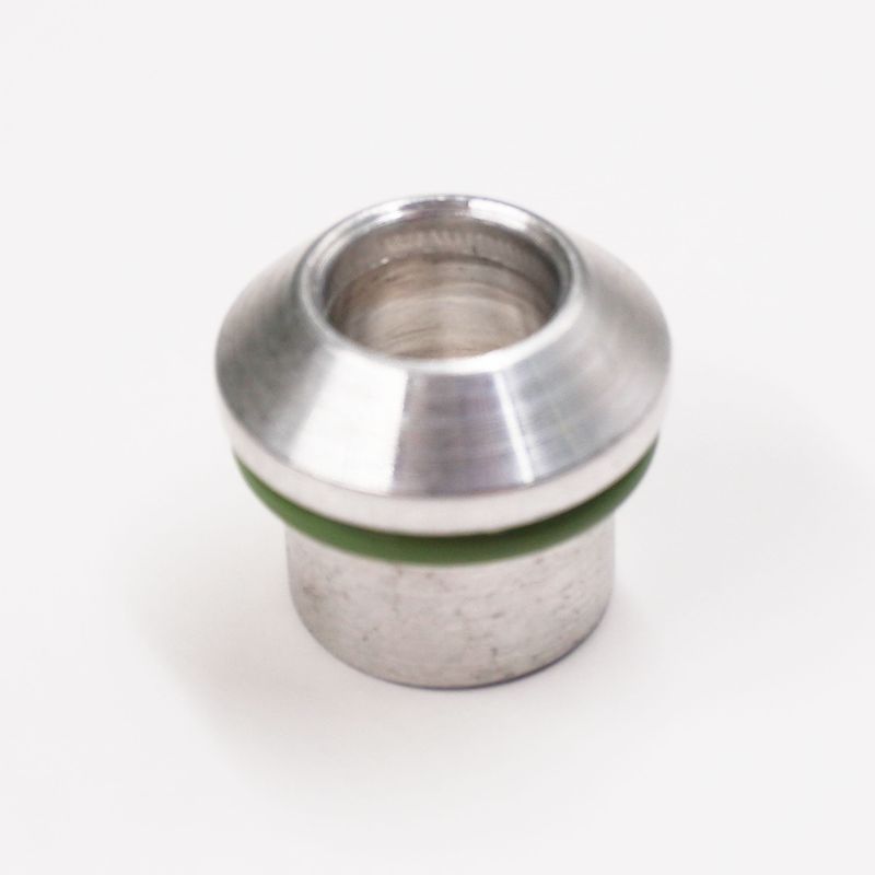 Umbrella Adapter: #8 O-Ring To -8AN Flare.  Aluminum W/ O-Ring - 15079