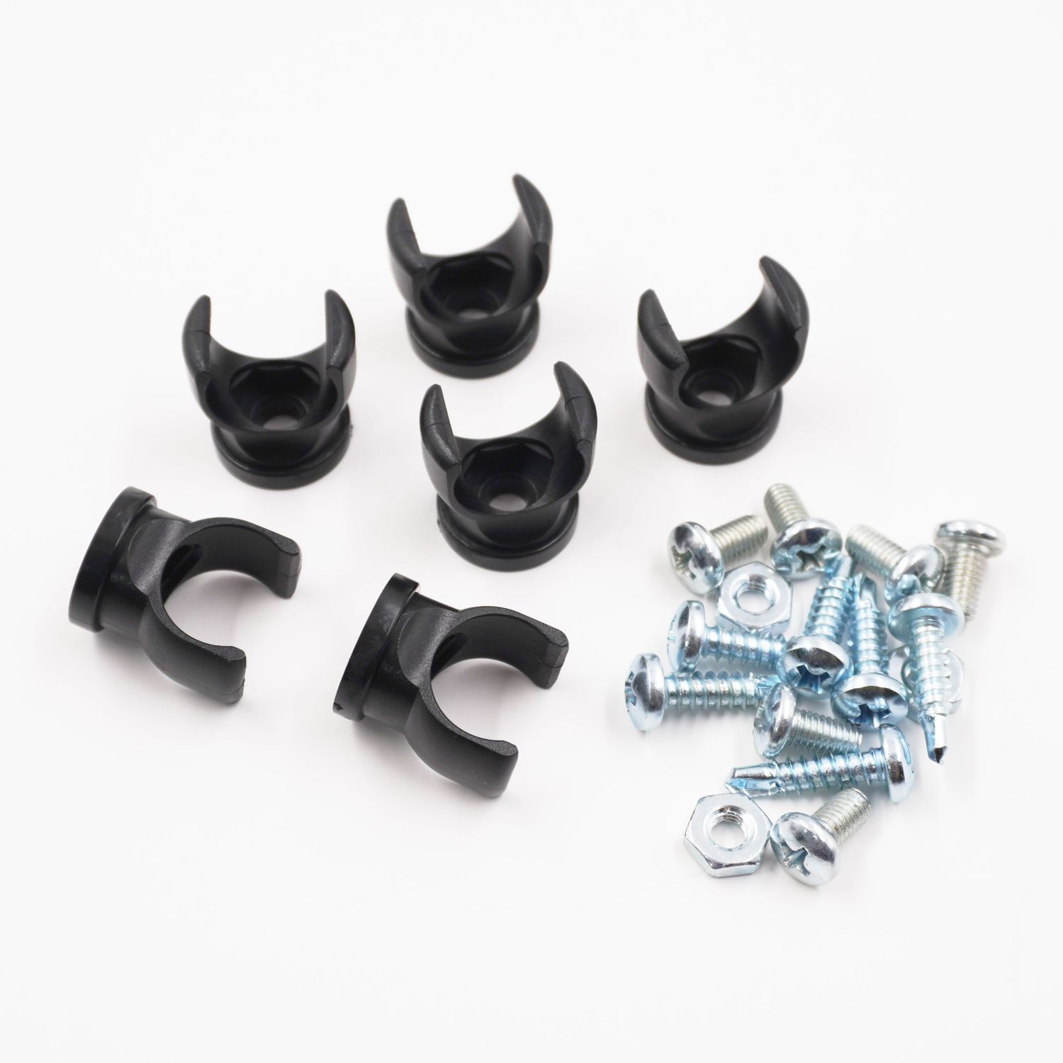 Braided Line Clamp Kit - 6 pack -  -8 AN or 5/8" - 2816-6