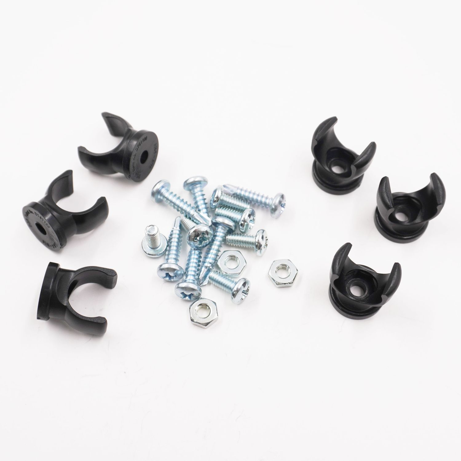 Braided Line Clamp Kit - 6 pack -  -6 AN or 9/16" - 2616-6