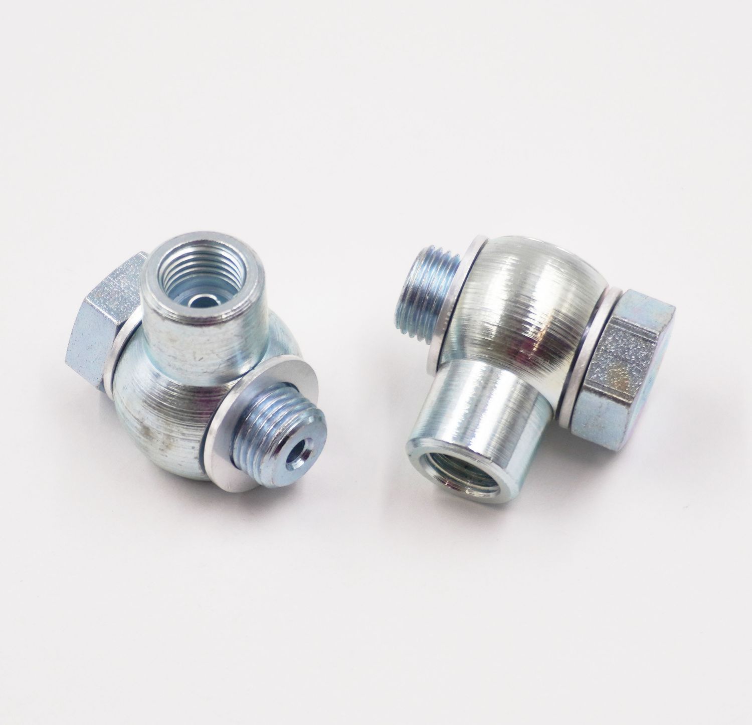 Master Cylinder Banjo Kit: 3/8-24 &amp; 1/2-20 x -3/8-24 Inverted Flare- Steel -3025