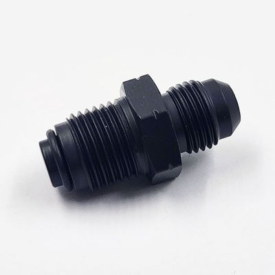 Pure Stealth Power Steering Adapter: Late GM P/S Box Or Rack - 18MM 1.5 With Viton O-Ring x -6 AN (Steel) (1 Fitting)- X11730