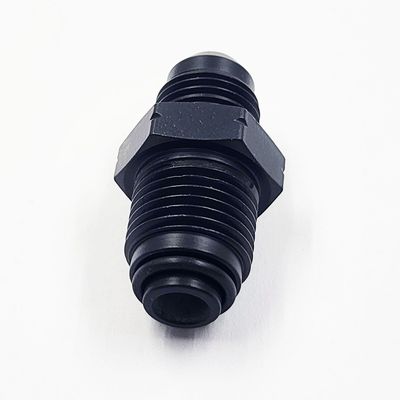 Pure Stealth Power Steering Adapter: 14MM 1.5 Male Thread With Viton O-Ring To -6 AN - (Steel) - (1 Adapter) - X11770
