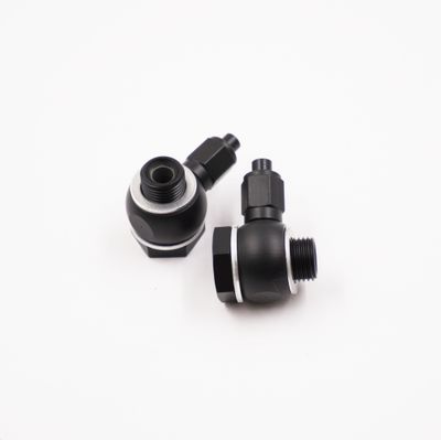 Pure Stealth Master Cylinder Banjo Kit: 11M-1.50" &amp; 12M-1.00 x -3AN (Steel w/ Aluminum Tube Nuts &amp; Sleeves) - X3090