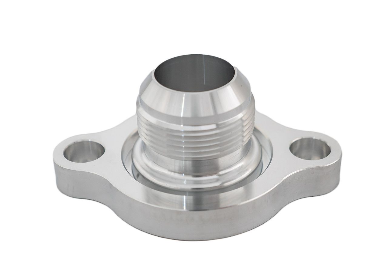 CVF Racing -20 AN Thermostat Housing Kit: - Ford FE - Polished - FE-WN-ST-20AN-KIT