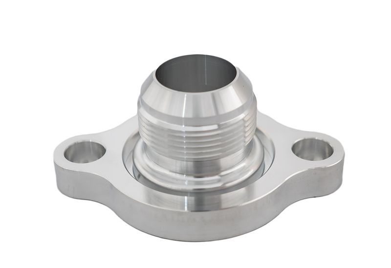 CVF Racing -20 AN Thermostat Housing Kit: -Small Block Chrysler (1979-03 - 2.125")  - Polished - SCR-WN-ST-20AN-KIT