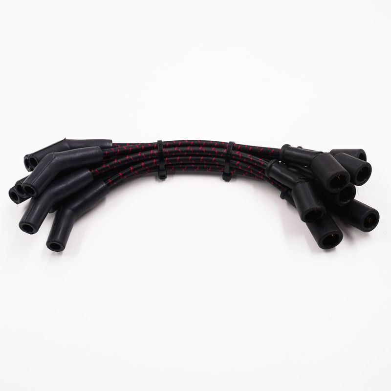 Pure Heritage Cloth Covered LS Ignition Wire Kit - Conventional Coil On Head - 70-IGN-LS-KIT