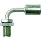 90 Degree Reduced Barrier Beadlock Bulkhead Hose End Fittings, Size: #10 358830