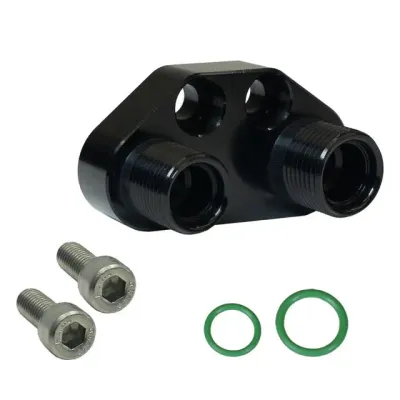 SD7B10 Compressor Fitting Kit (Black) - 045009