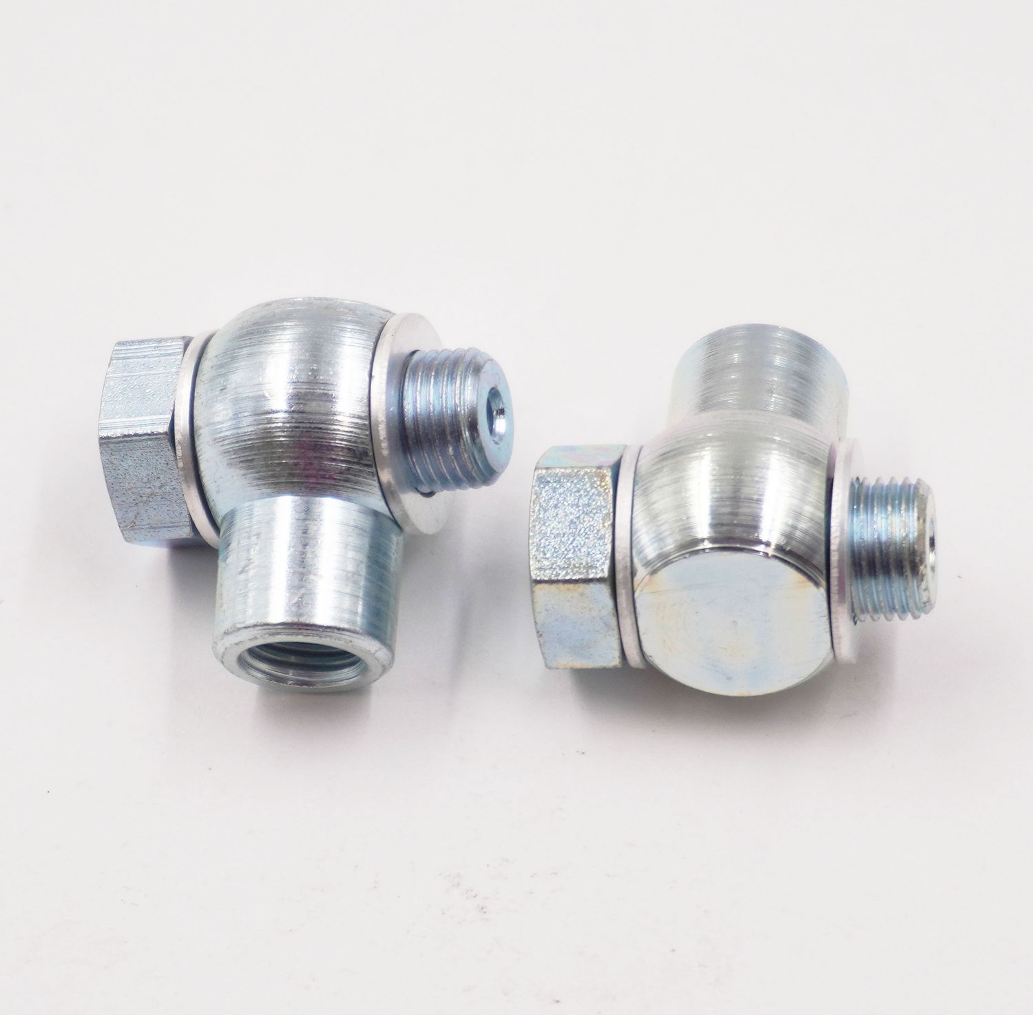 Master Cylinder Banjo Kit: 3/8-24 &amp; 7/16-20 x -3/8-24 Inverted Flare- Steel -3037