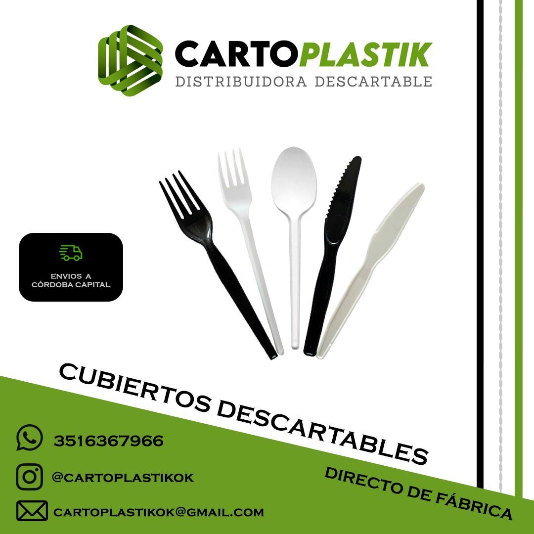 Cubiertos descartables