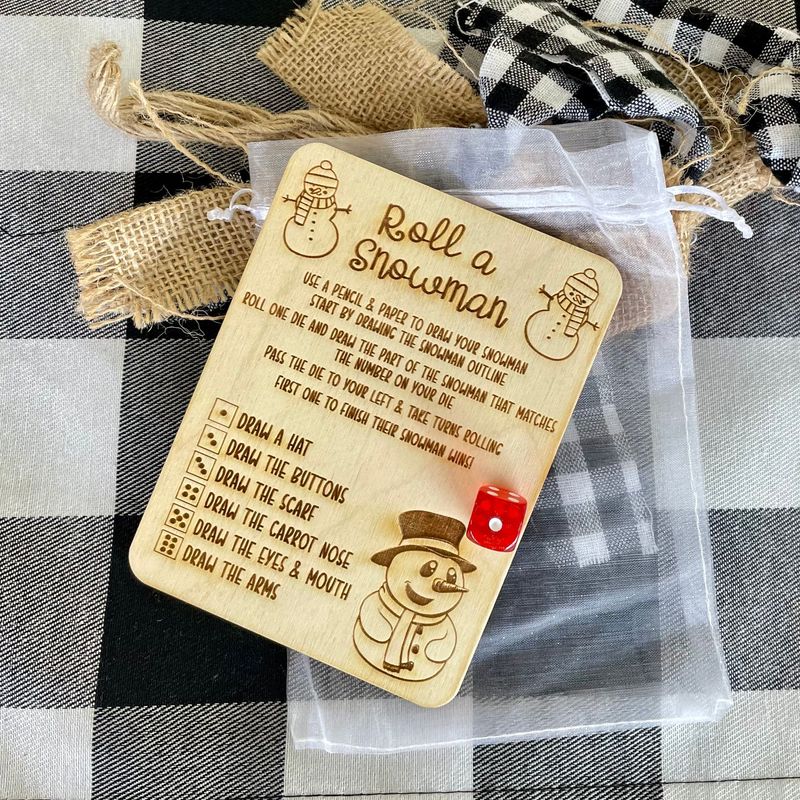 Roll a Snowman Game