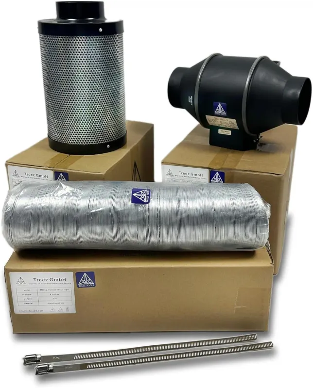 Treez Tools Grow Abluft Set 100mm