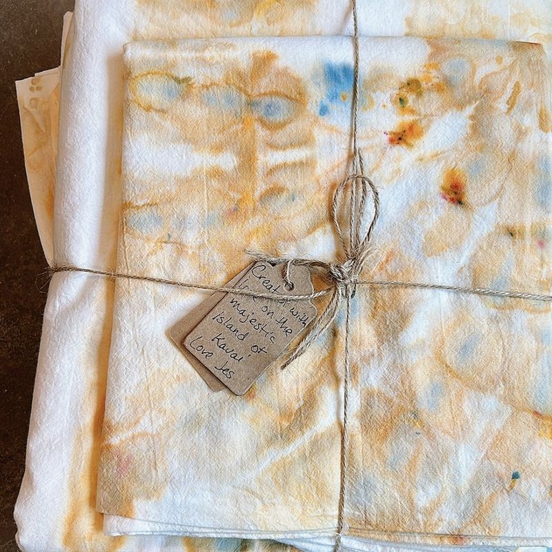 HAND DYED SINGLE BEDDING