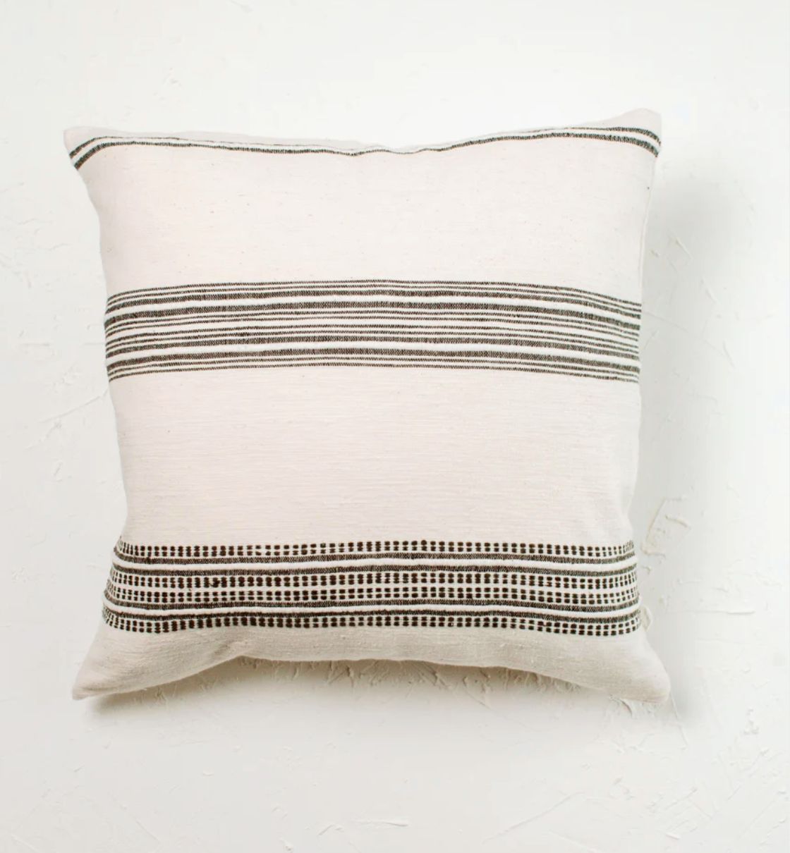 ADEN COTTON CUSHION 18&quot; - NATURAL