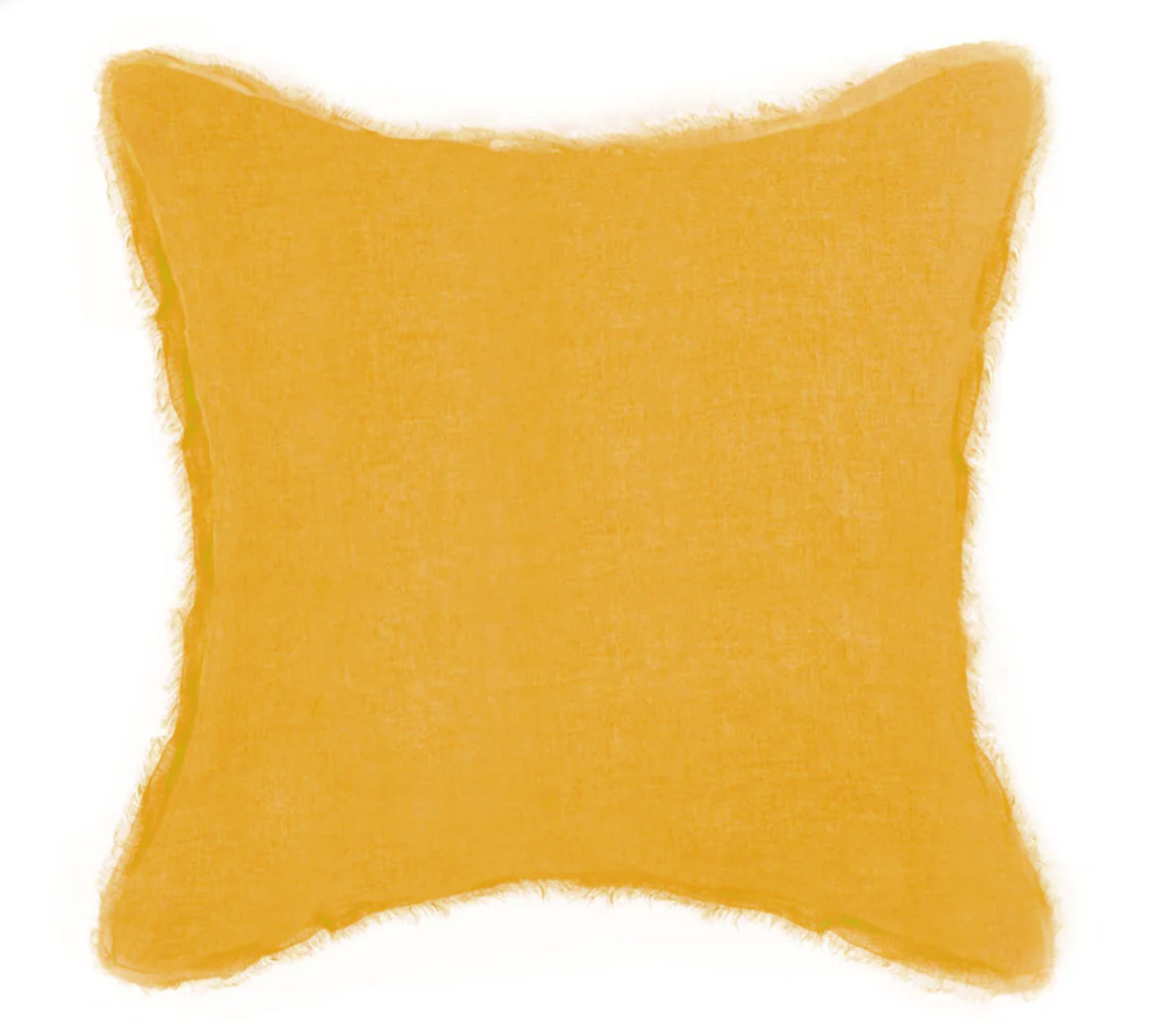 MUSTARD FREYA LINEN 25x25