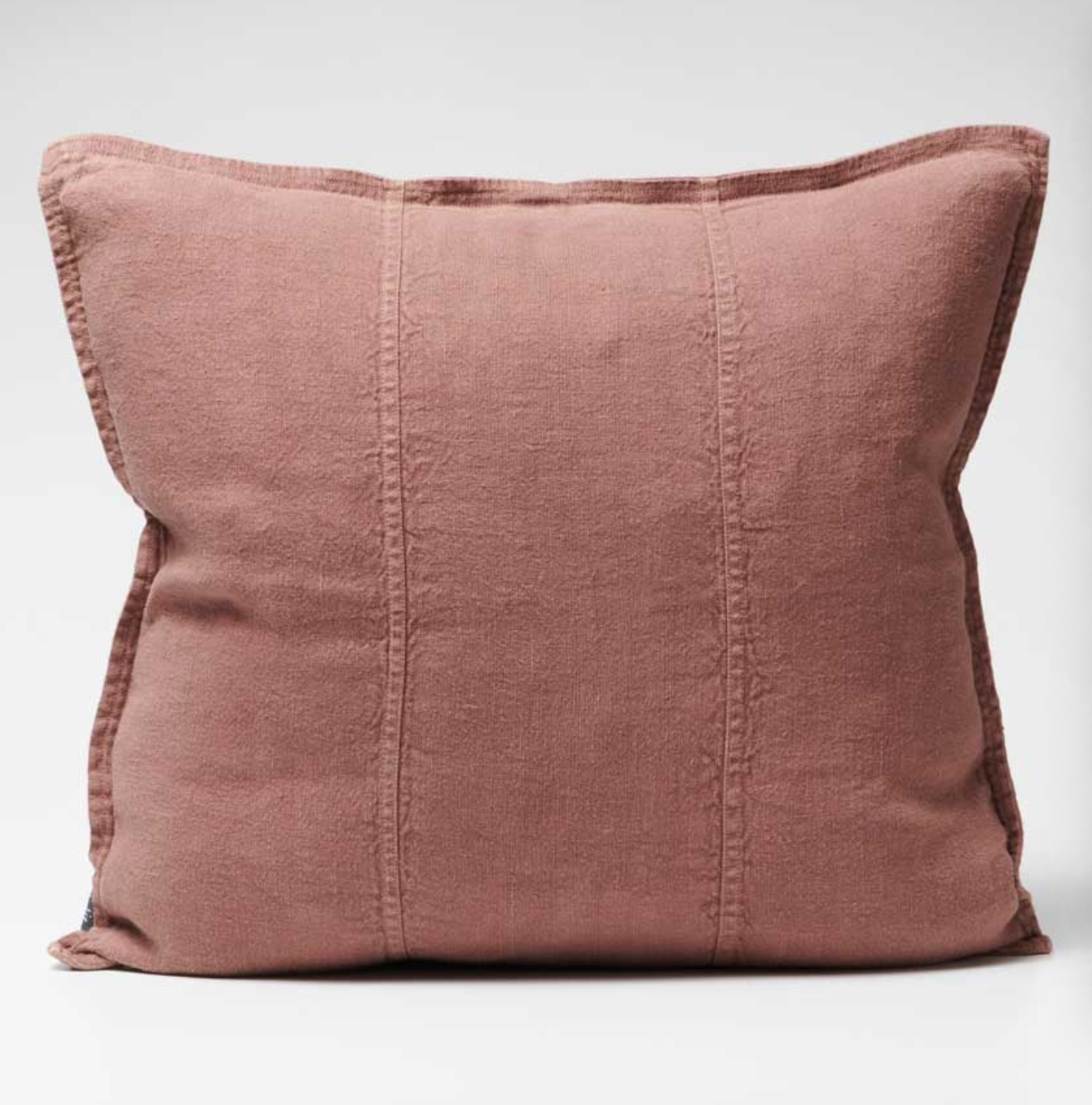 LUCA LINEN CUSHION - ROSE 20X20