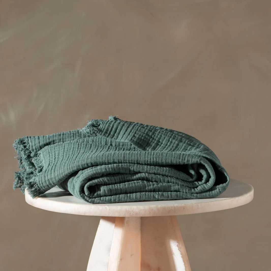 ENES THROW - TUSCAN GREEN