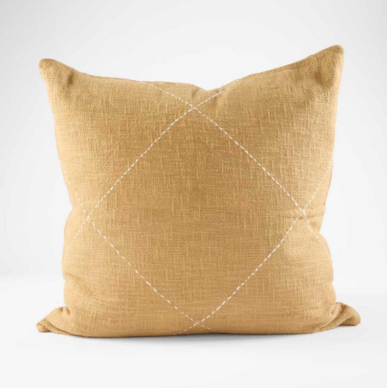 RAVO CUSHION - CAMEL 24X24