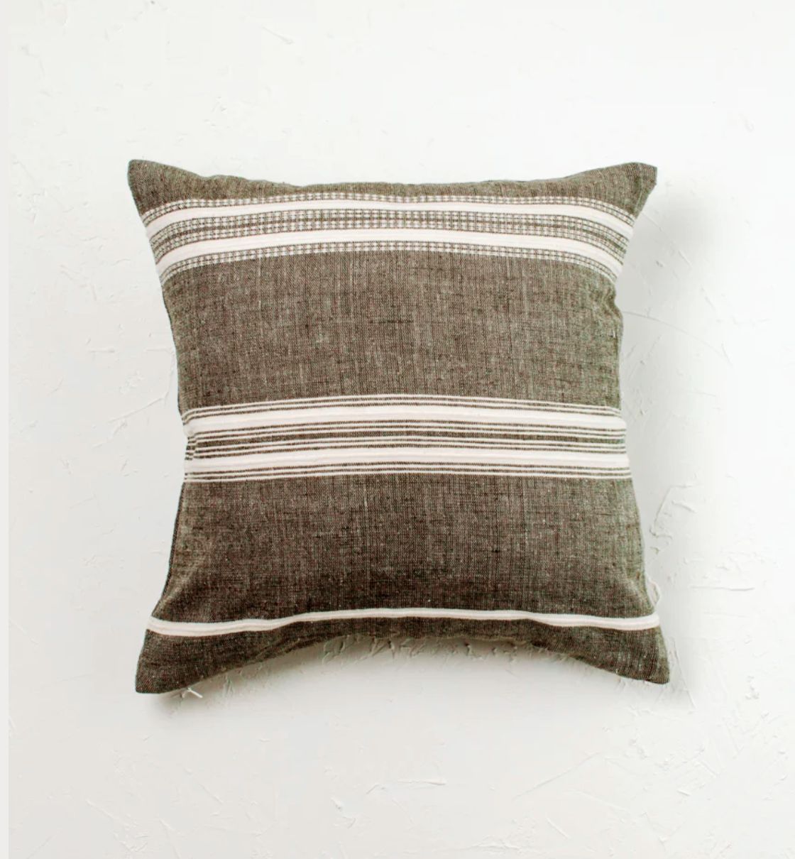 ADEN COTTON CUSHION 18&quot; - GREY
