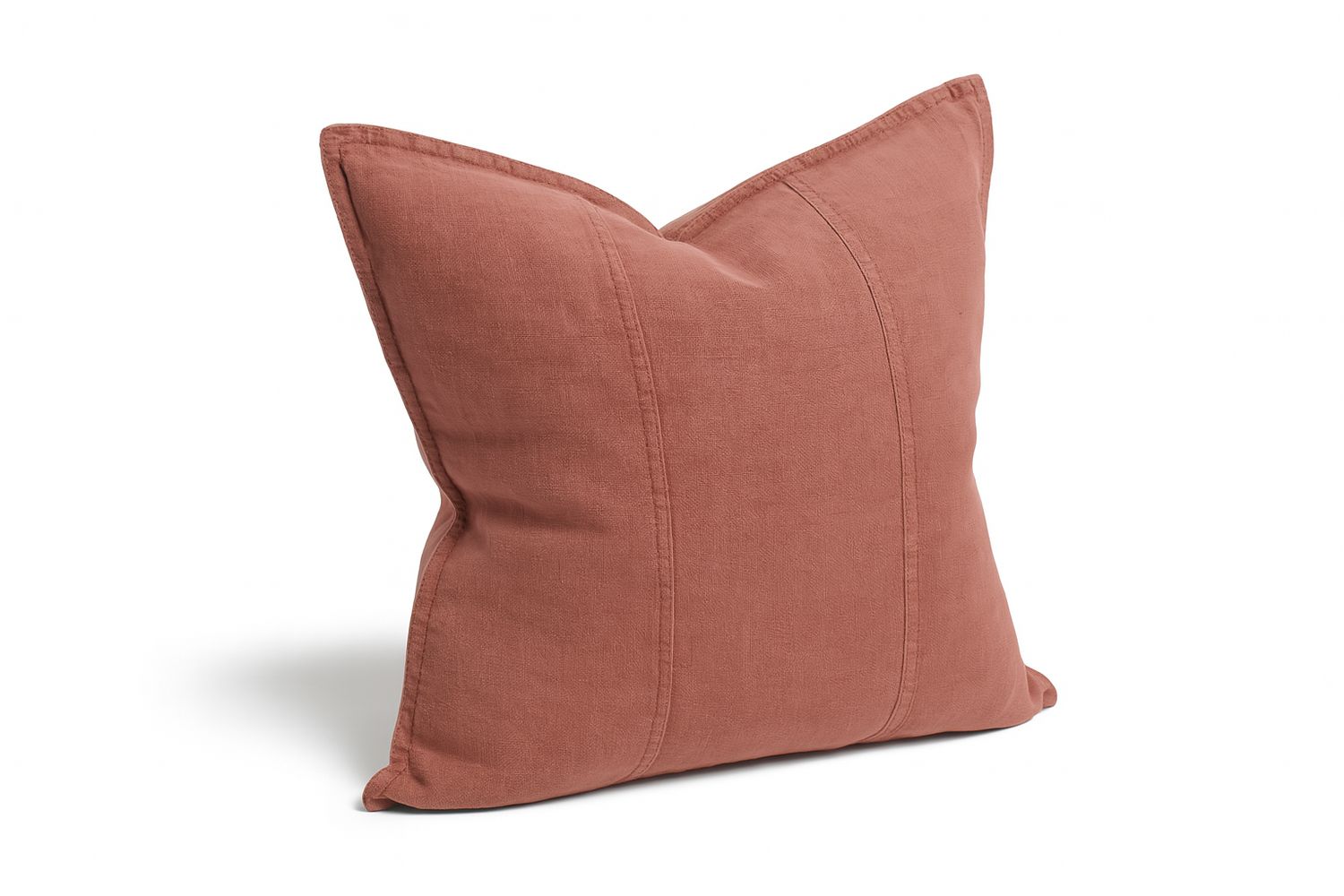 LUCA LINEN CUSHION - ROSE 20X20
