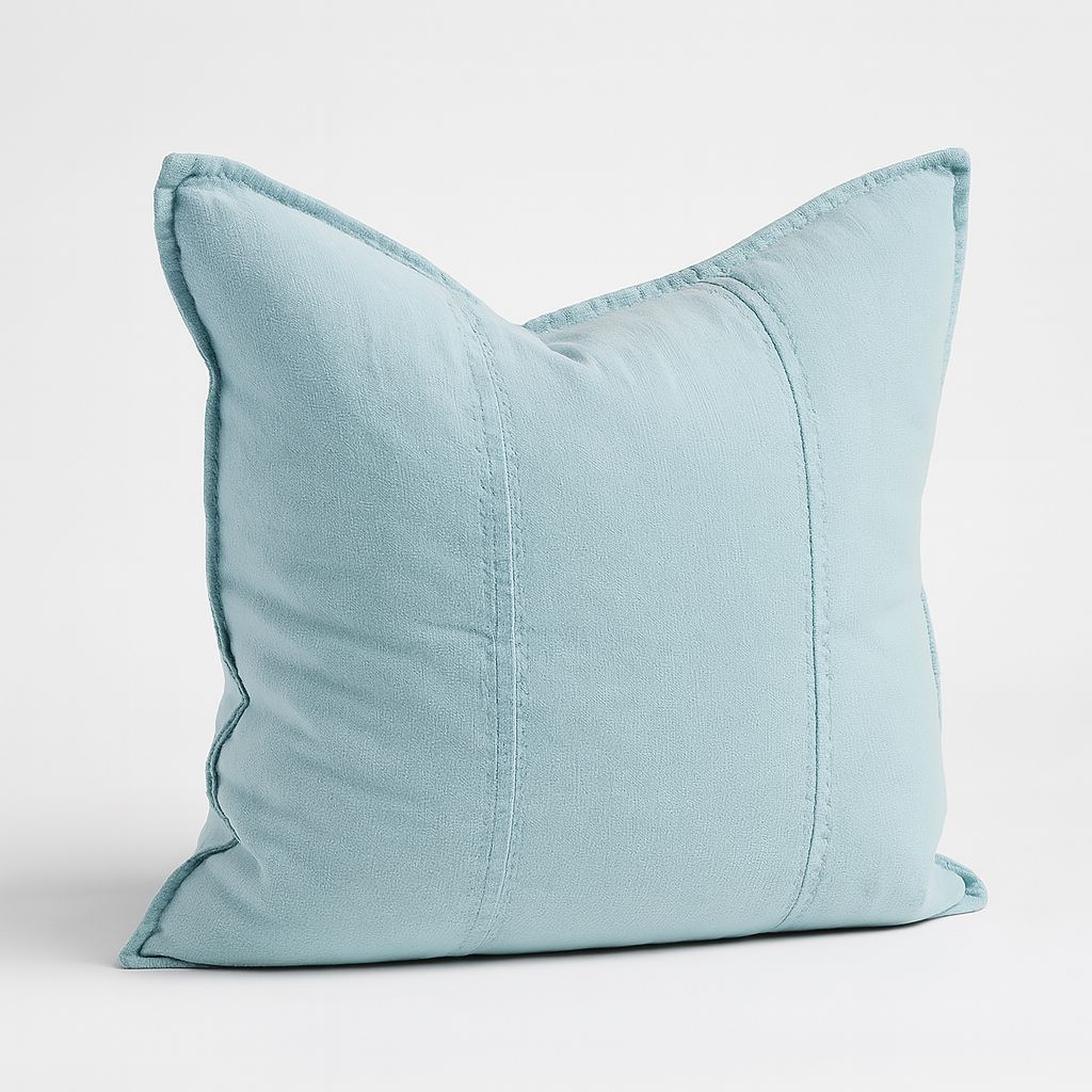 LUCA LINEN CUSHION - SKY 20X20