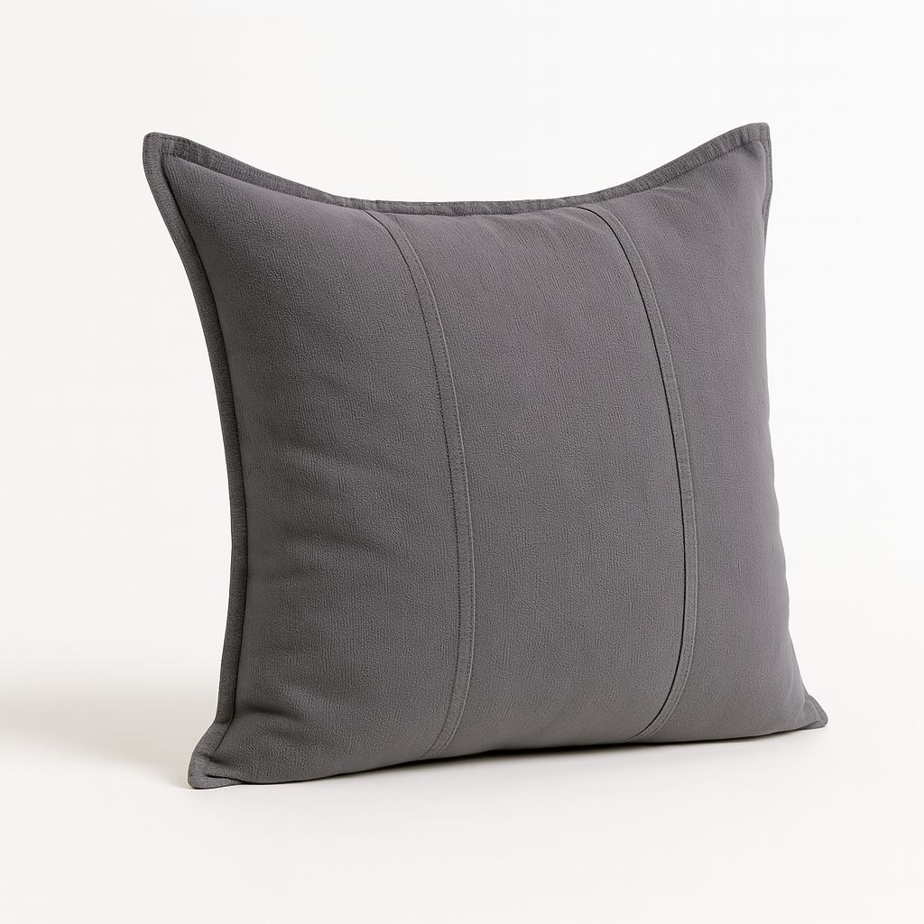 LUCA LINEN CUSHION - SLATE 20X20