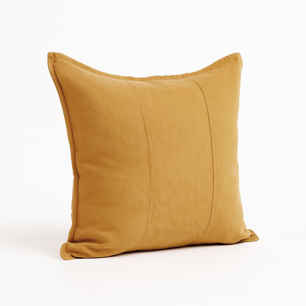 LUCA LINEN CUSHION - TURMERIC 20X20