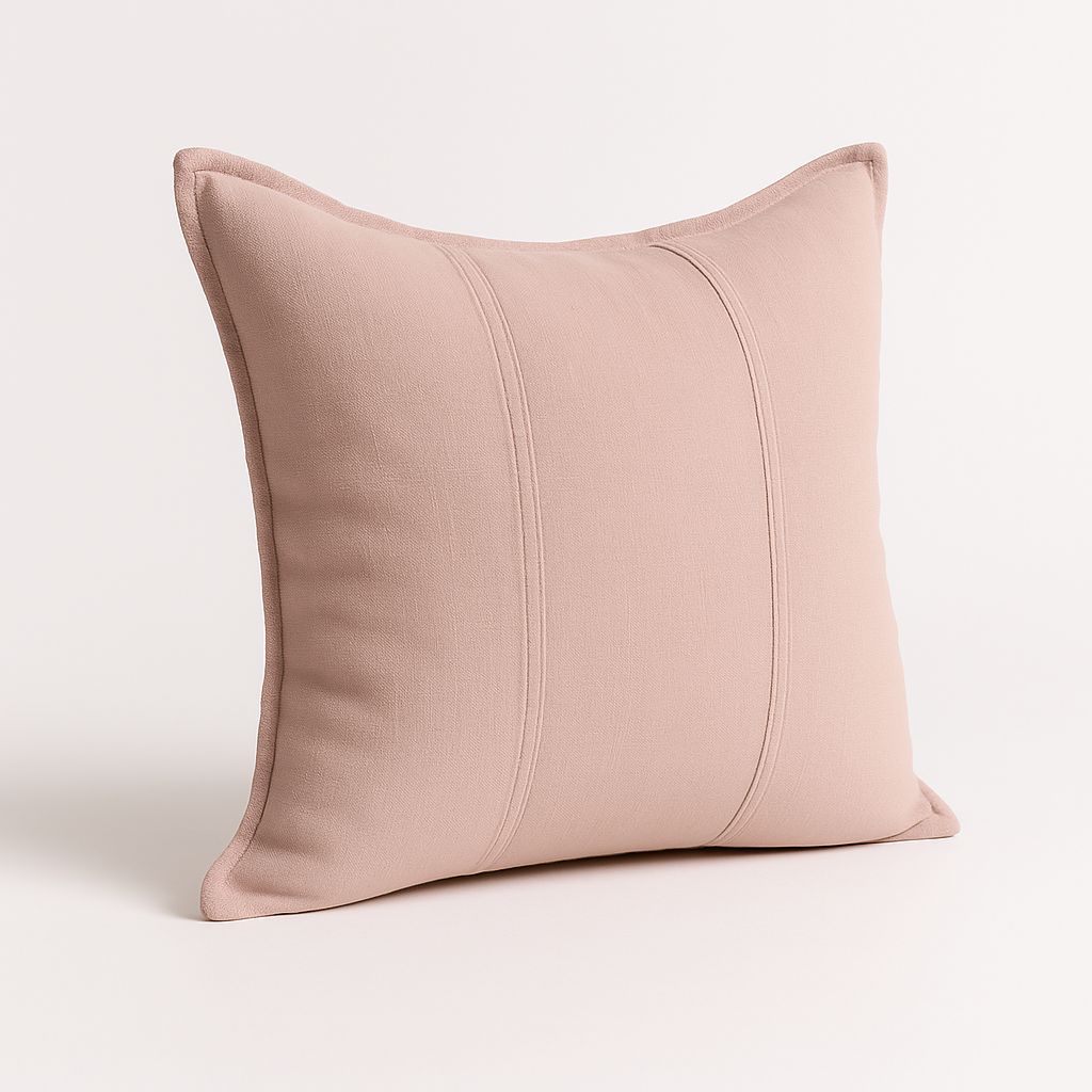 LUCA LINEN CUSHION - MUSK 20X20