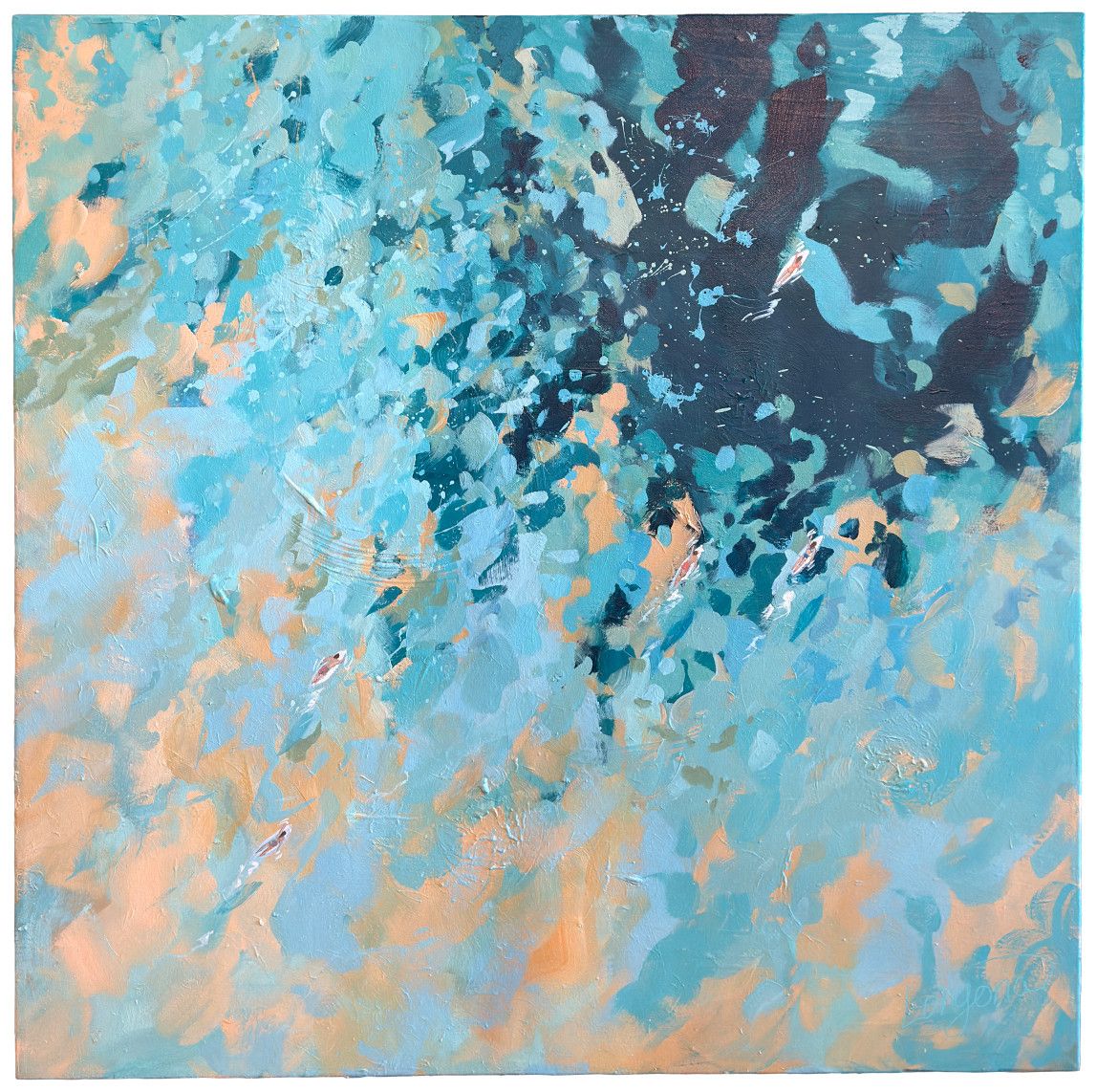 PUA HANA 48”x48”