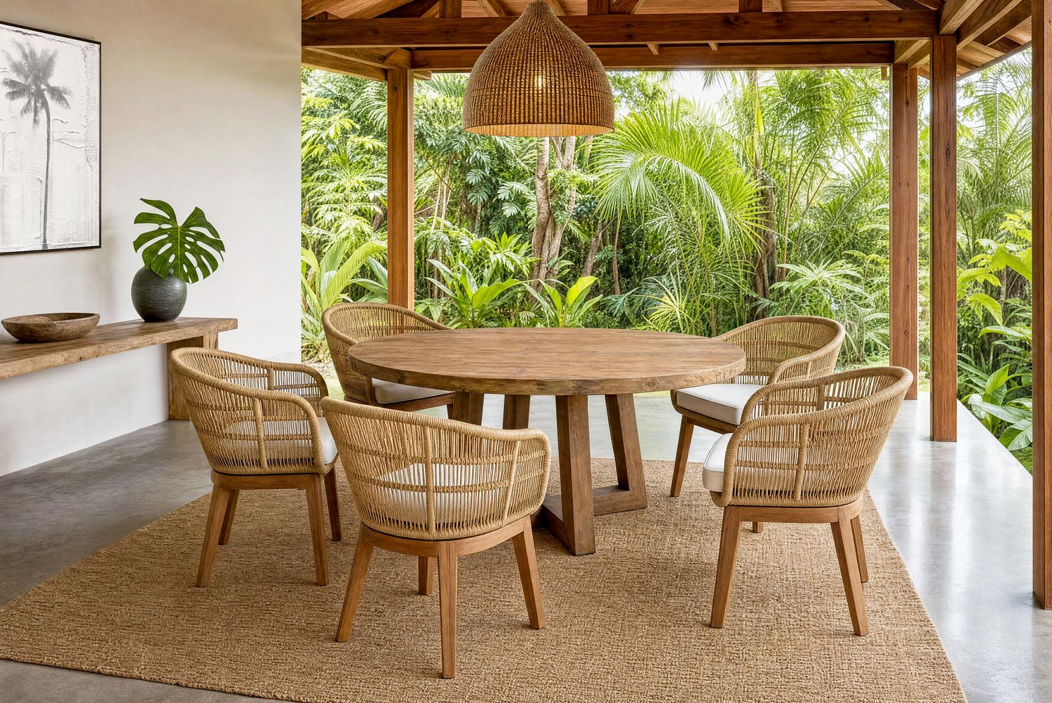 UTAWA ROUND DINING TABLE