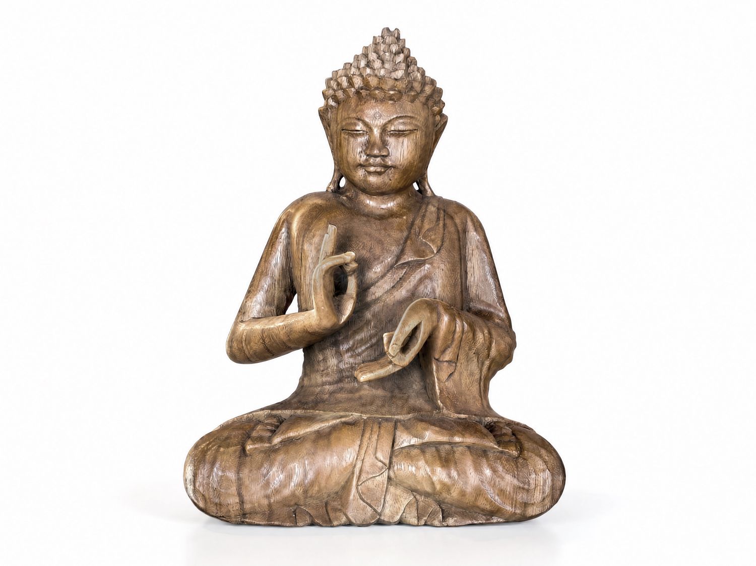 CARVED BUDDHA 7"- 12"