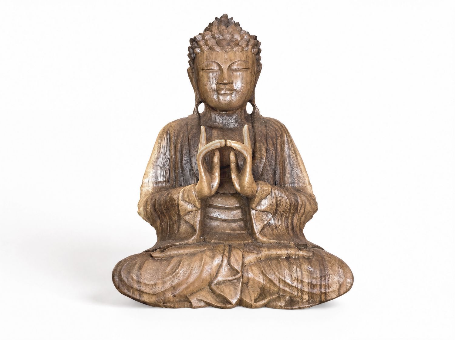 CARVED BUDDHA 7"- 12"