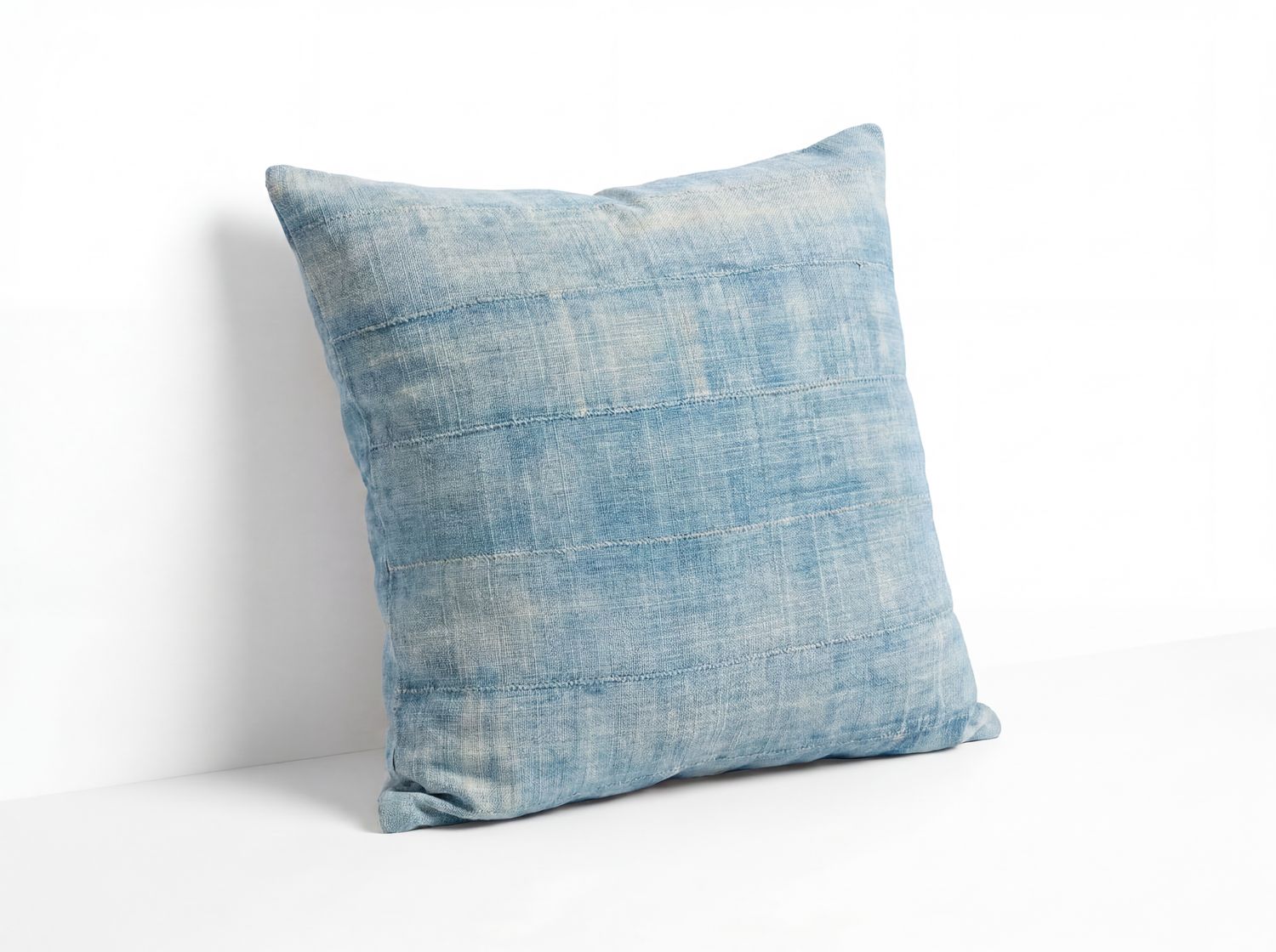 FADED INDIGO CUSHION