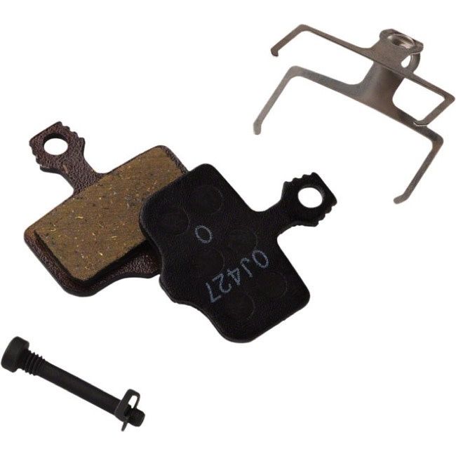 Avid, Elixir, DB, Level, Level T, Level TL Disc brake pads, Disc brake pads, Organic (Quiet), Steel back plate, pair