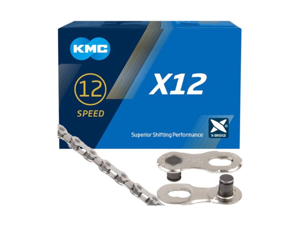 KMC Chain X12 x 126L, 12 speed, Silver