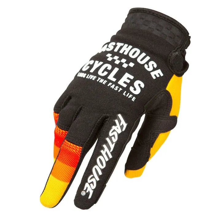 Speed Style Pacer Glove, Color: Black/Yellow, Size: S