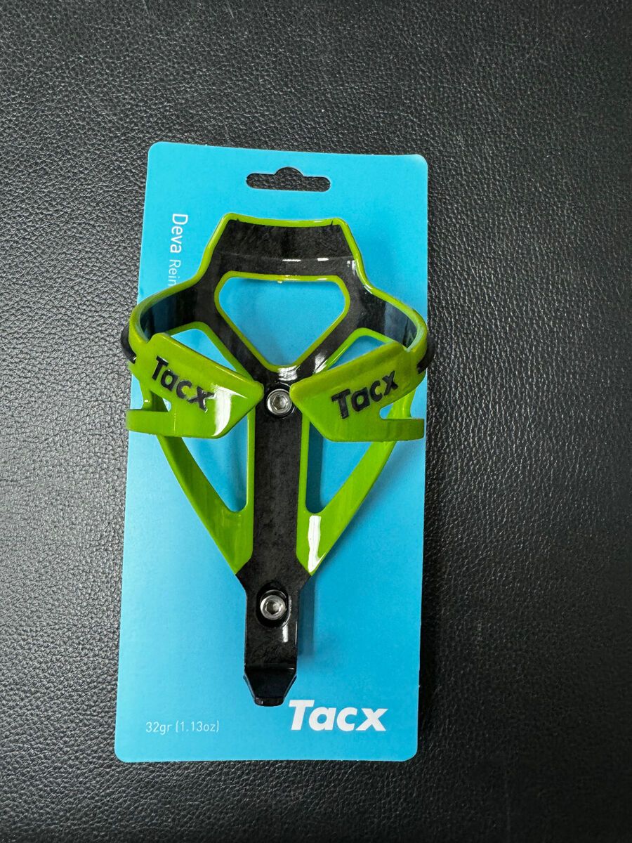 Tacx Deva Bottle Cage - Carbon Green