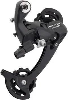 microSHIFT MarvoLT M46 Rear Derailleur - 8,9 Speed, Long Cage, Black