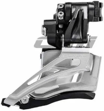 FRONT DERAILLEUR, FD-M618-D, DEORE, FOR 2X10, DIRECT MOUNT,