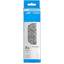 Shimano CN-HG40 Chain 6/7/8s Links: 116 - Grey