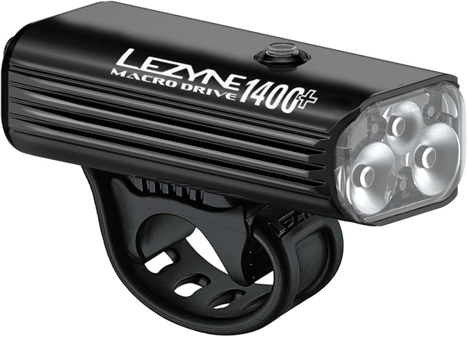 Lezyne, Macro Drive 1400+, Light, Front, Black