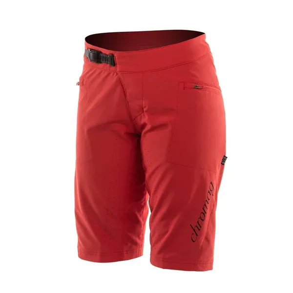 Chromag Apparel Shorts Ambit Womens , Color: Hibiscus, Size: XL
