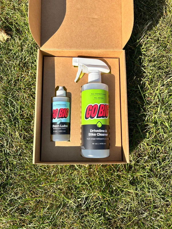 Go Big Combo Pack - 4oz Lube 16oz Cleaner