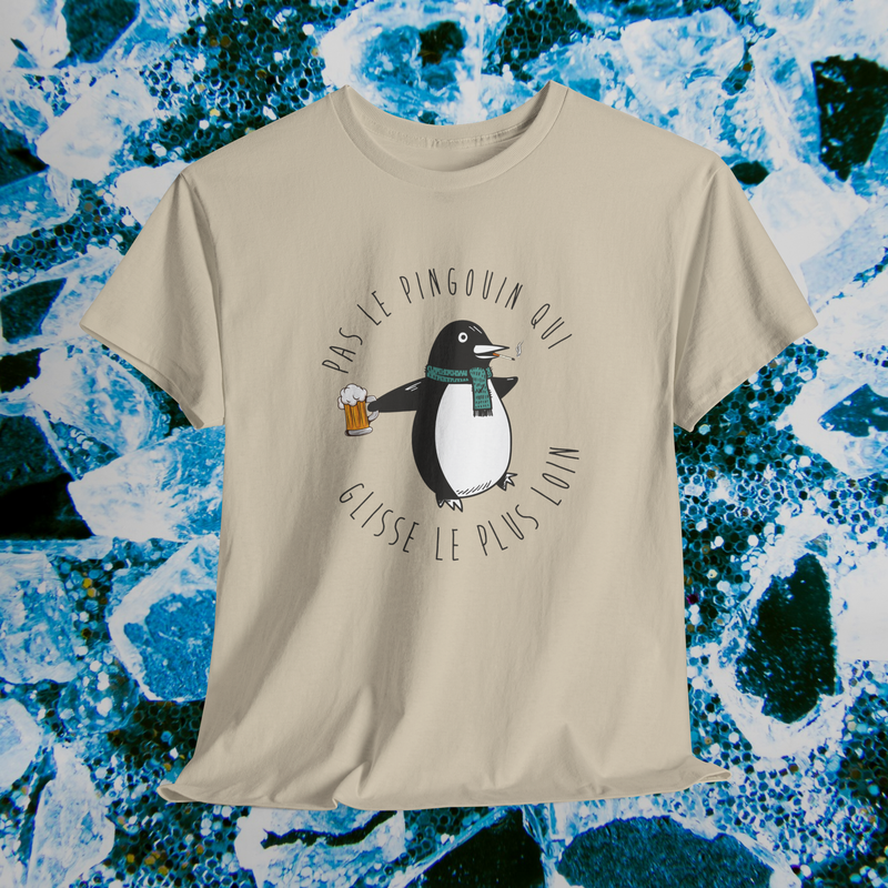 T-Shirt | Pas le pingouin qui glisse le plus loin
