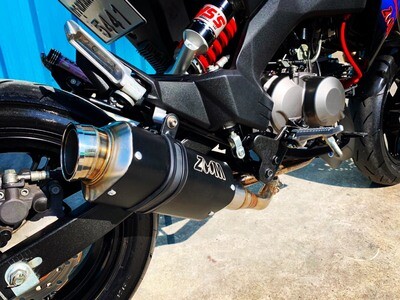 zoom exhaust z125