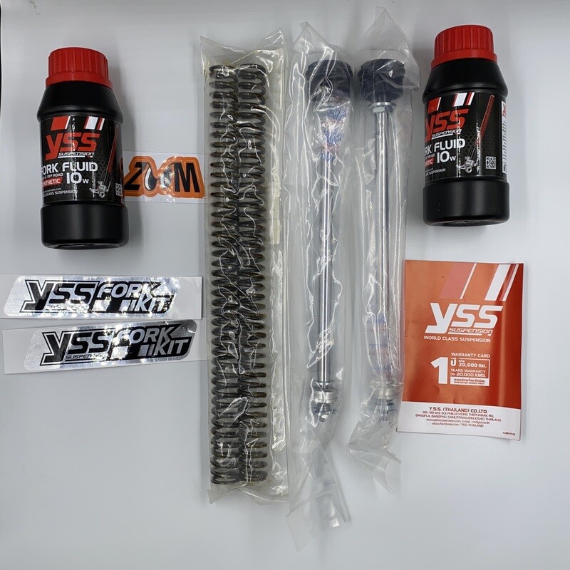 YSS Front Fork Spring Upgrade kit Honda Monkey 125 2018-2024 60-90 &amp; 90-110 KG